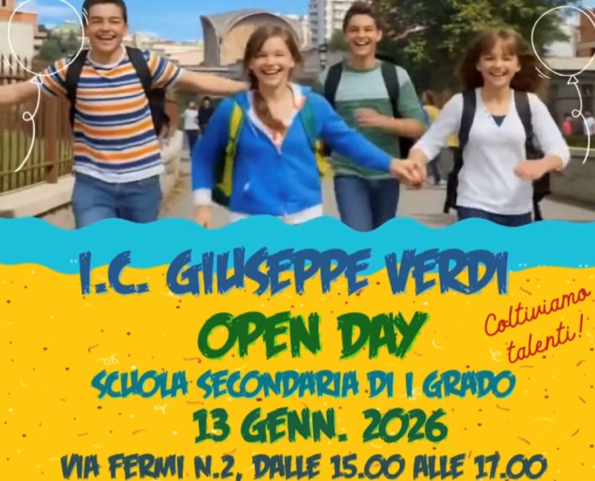 Open Day Scuola Secondaria di primo grado 13 Gennaio 2026